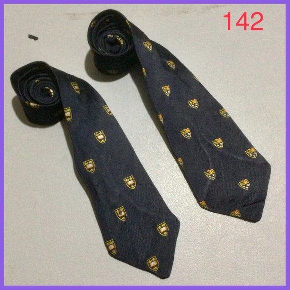 2 Vtg Silk Regimental Ties_142 - Picture 1 of 5